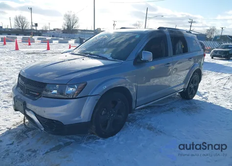 2020 Dodge Journey Crossroad from USA, damaged, VIN 3C4PDCGB0LT269778